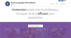 Desktop Screenshot of hli-sejours-linguistiques.fr